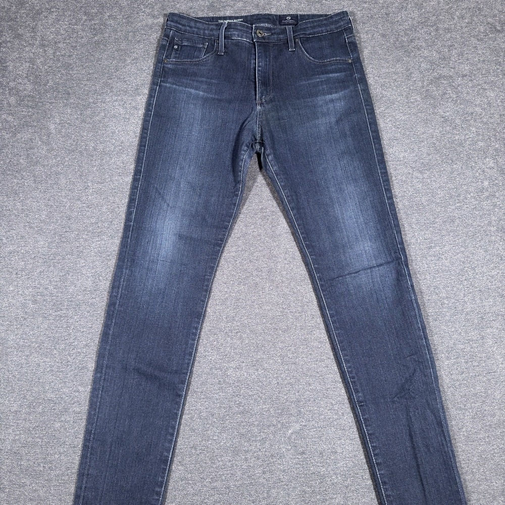AG Adriano Goldschmied The Farrah Skinny Jeans Women 29 Dark Blue High Rise